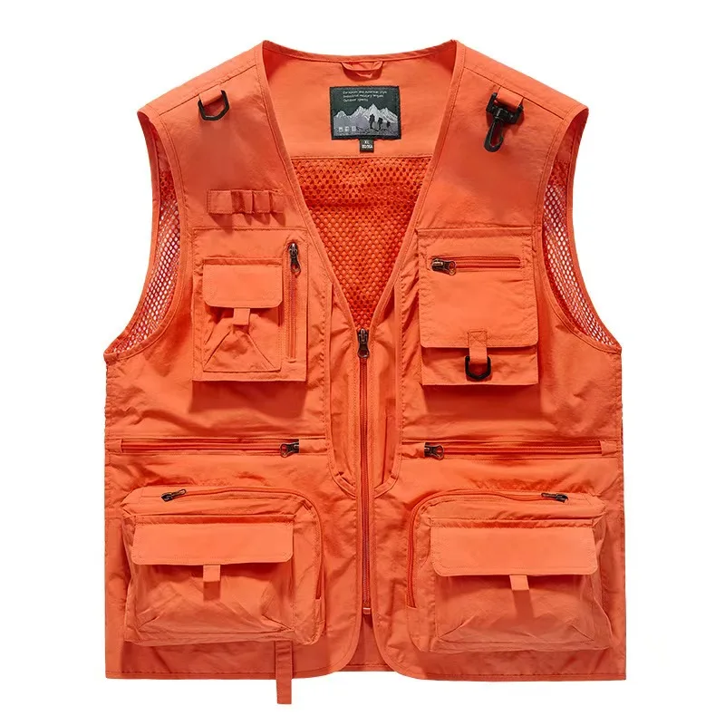 Fishing Vest - Rompi Taktis Musim Panas 14 Kantong