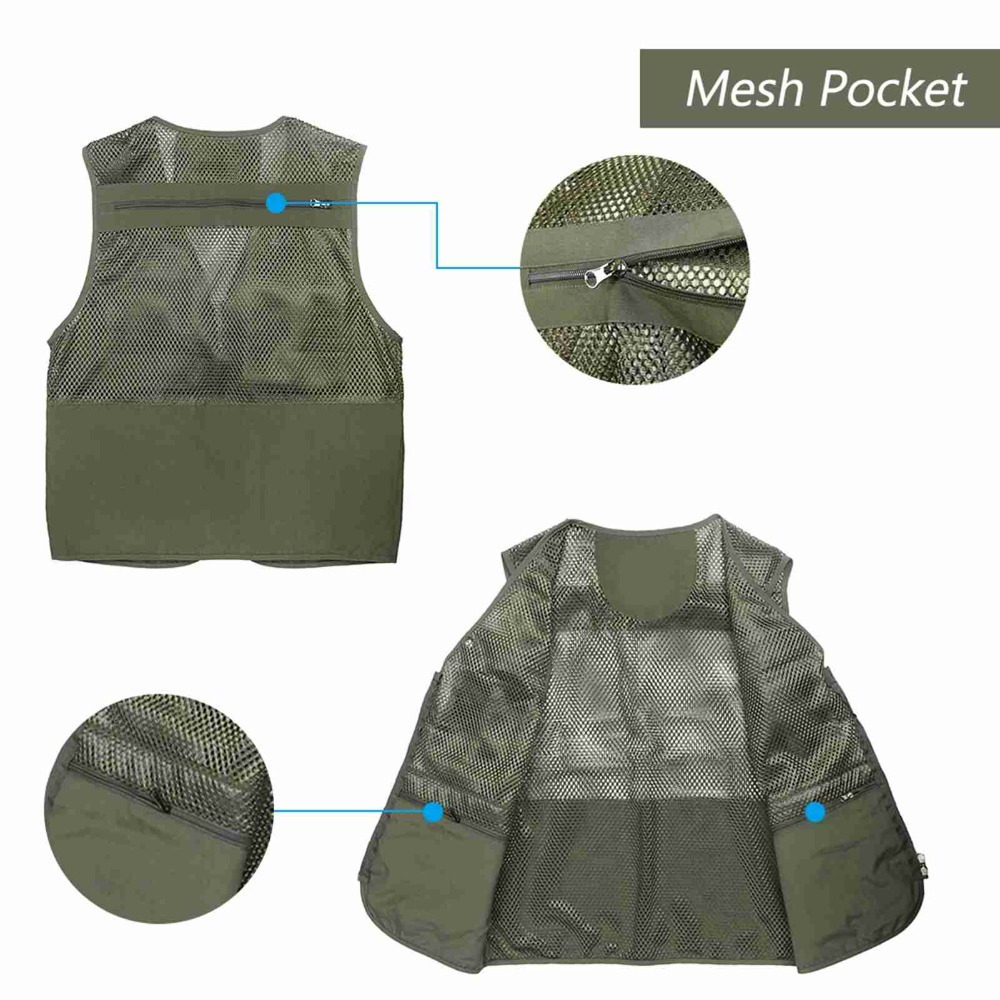 Fishing Vest - Rompi Memancing Tahan Lama dengan 16