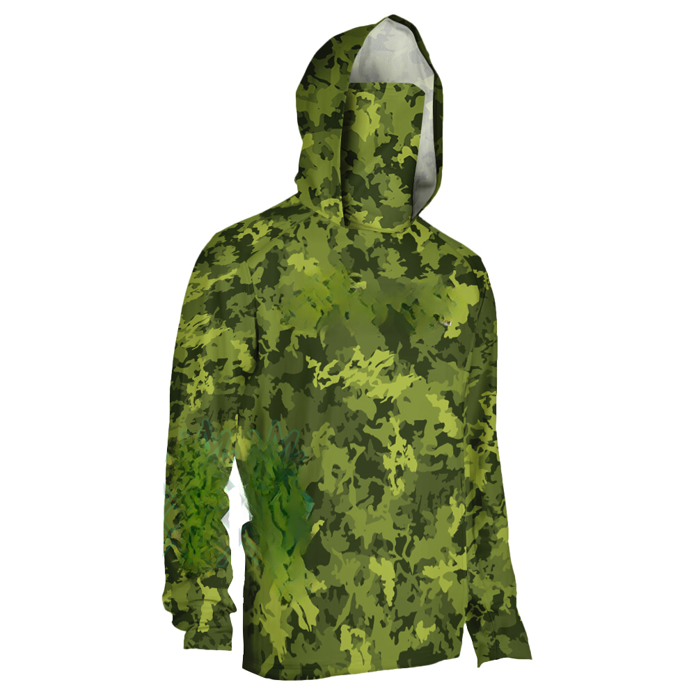 Pakaian Memancing Kamuflase Pr - Fishing Shirt Uv Protection ulasan dan harga