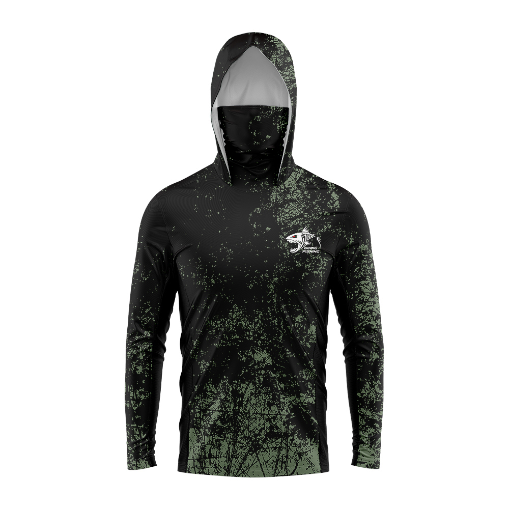 Kemeja Pancing Huk New Gear, K - Fishing Hoodie ulasan dan harga